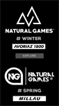 Mobile Screenshot of naturalgames.fr